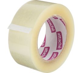 Упаковочная клейкая лента Attache 48 мм х 132 м, 45 мкм, прозрачная 107247 