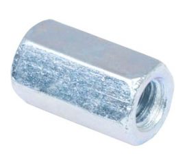 Переходная гайка Стройбат DIN 6334 М 6 белый цинк 30 шт 307770 