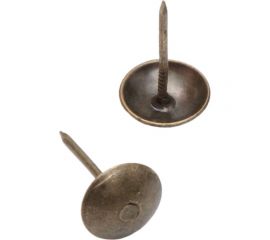 Декоративные гвозди СКОБЯНОЙ 50 г, бронза 002623 