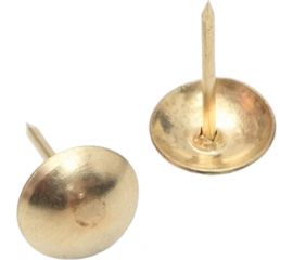 Декоративные гвозди СКОБЯНОЙ 50 г, золото 007409 