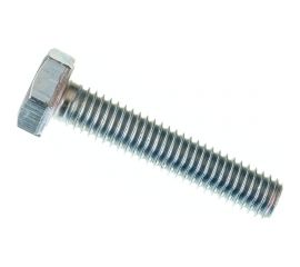 Болт Стройметиз М6х30 DIN 933, класс прочности 5.8, цинк уп. 5 шт 3011241 