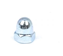 Колпачковая гайка Стройбат DIN1587 М 5 белый цинк 100 шт 307670 