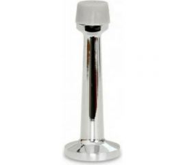 Дверной ограничитель СКОБЯНОЙ высокий, хром 002388 