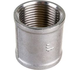 Муфта STI латунная Ду25 (1"") Ру16 никелированная, внутренняя резьба D270-00418 