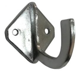 1-рожковый крючок СКОБЯНОЙ мод. 58, хром 008006 