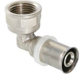 Угольник пресс с переходом на внутреннюю резьбу 26х3/4 Valtec VTm.252.N.002605 