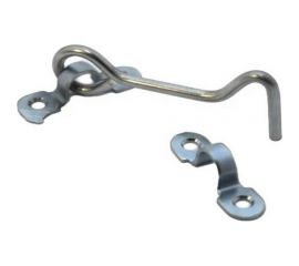 Ветровой крючок Скобис 75 мм, цинк белый, 150 шт. 4680016802285 