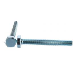 Оцинкованные болты Стройбат DIN 933 М10х80 12 шт. 2630056/272521 