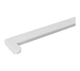 Прямые заглушки на подоконник СКОБЯНОЙ белые 008473 