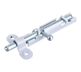 Накладная задвижка СКОБЯНОЙ ЗТ-12 бел./цинк 002370 