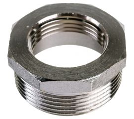 Футорка STI 1 1/2" x 1" никелированная D270-05072 