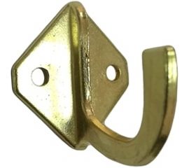 1-рожковый крючок СКОБЯНОЙ мод. 58, золото 008008 