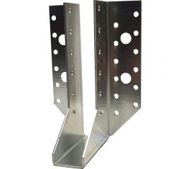 Опора бруса ООО Промекон раскрытая, оцинкованная, 140x76x25x2мм 1000000068 