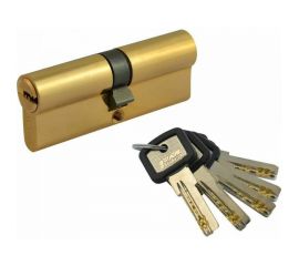 Цилиндровый механизм НОРА-М ЛПУ-80 40-40 латунь Х 5350 