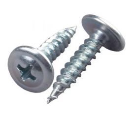 Саморез с прессшайбой Метиз-Эксперт 4.2х32 остр., оц. уп. 1500 шт. НФ-00008327 