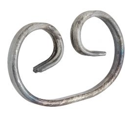 Кованый завиток ООО "СВОЙ МАСТЕР" 125x87 мм 01.0047 