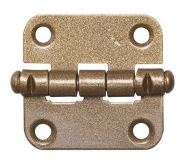 Накладная петля Россия ПН-40 стальная цвет бронзовый металлик универсальная 40 мм 37625-40 