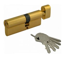 Цилиндровый механизм НОРА-М ЛУВ-80 45-35в латунь Х 12683 