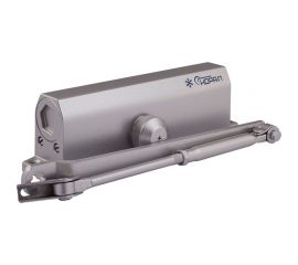 Дверной доводчик 740DA морозостойкий, для дверей от 60 до 110 кг, серый 18684 