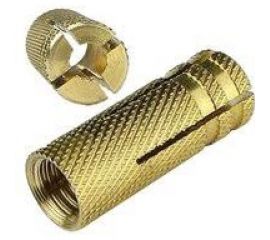 Забивной латунный анкер Метизный двор M6/8x25, 100 шт. 4690441030788 