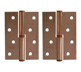 Петля НОРА-М ЕСО 750-4""-FHP-ECO медн.покр. правая 100х70х2,5 15443 