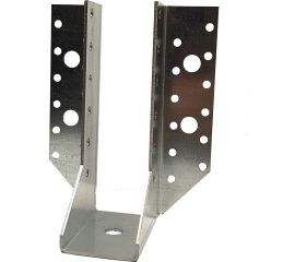 Опора бруса ООО Промекон раскрытая, оцинкованная, 140x76x40x2мм 1000000069 