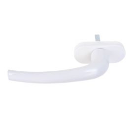 Алюминиевая ручка Левша "Твист" белая У1-2322.Б 