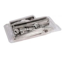 Врезной замок ЗЕНИТ ЗВ4-3 никель блистер ДААЗ 26690 