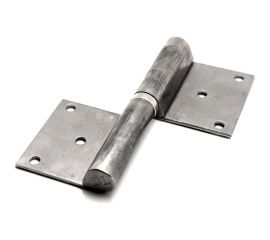 Гаражная петля на площадке Левша 140x20x47 под крепеж, левая У1-9200.Wл 