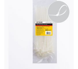 Хомут STEKKER NYCT47-300 нейлоновый 4.7x300 мм d пучка max 82 мм нагрузка 22 кг белый 32787 