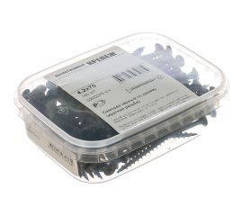 Саморез Качественный Крепеж 4,2х70 потай, крупная резьба, оксид 100 шт 0200375 КЧ 