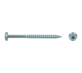 Универсальный шуруп ЕВРОПАРТНЕР MULTI полукруглая головка, неполная резьба, ZN, 5x50 + бита TX, 60 шт. B2 0085 