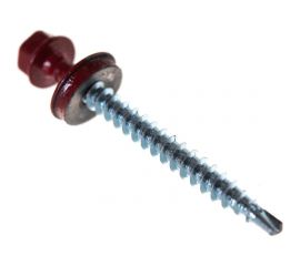 Кровельный саморез КРЕП-КОМП 4,8x51 RAL3003, красный рубин 150шт ск513003ф 