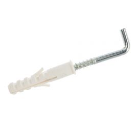 Распорный дюбель Зубр МАСТЕР с шурупом-крюком, 12 х 60 / 8 х 85 мм, 30 шт 30675-12-60 