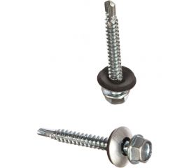 Кровельный саморез КРЕП-КОМП цинк, с шайбой EPDM, PT-3, 4,8х40 200шт ск4840фпт3 