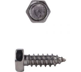 Саморез с шестигранной головой КРЕП-КОМП DIN 7976, неравейка А2, 4,2х13, 1000 шт. шшн4213 