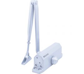 Дверной доводчик БУЛАТ ДД 502/3 A-S, 40-65 кг, серебро 13498 