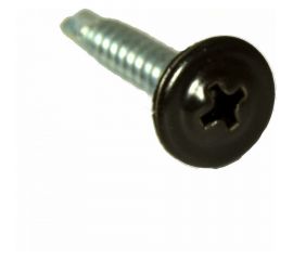 Саморез ПШC КРЕП-КОМП сверло 4,2х16 RAL8019 1000шт пшс168019 