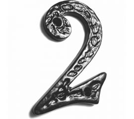 Цифра Левша L.Baskerville LB-MI-315-2 черная У2-5329.Ч 