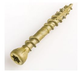 Усиленный саморез с антикоррозионным покрытием для террасной доски ЕВРОПАРТНЕР 5.0x70/35, TX-25 + бита, 60 шт. B3 0083 