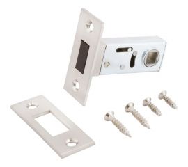 Защелка Аллюр L50-8M SN (матовый никель; магнитная; без ручек) 11582 