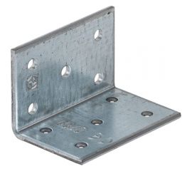 Крепежный уголок VORMANN 40х40х60х2,5 мм, оцинкованный 70 934 000 
