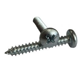 Саморез ZAMETAL 4,2х50 с полукруг. гол., крест. шлиц, DIN 7981, оц., 500 шт ZA101548 