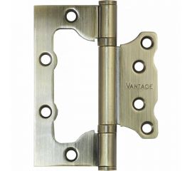 Петля без врезки Вантаж 125x75x2.5 бронза, 2 шт. B2-AB 