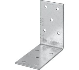 Крепежный уголок VORMANN 100х100х40х2 мм, оцинкованный 71 085 000 