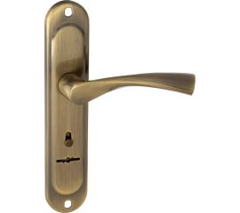 Ручка на планке VETTORE 77.323 AL AB алюминий, бронза 20359 