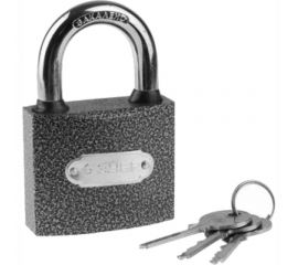 Навесной замок 75 мм ЗУБР МАСТЕР 3712-75 