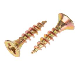 Универсальный саморез KRANZ 3x16, желтый цинк, 500 шт. KR-01-3311-010 