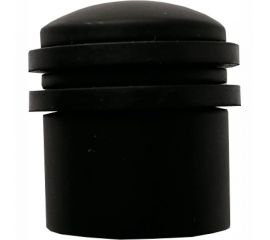 Дверной ограничитель Вантаж (диаметр 25 мм; высота 30 мм; черный) DS5BL 