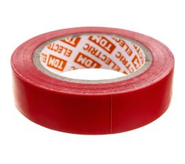 Изолента ПВХ TDM 0,13x15 мм красная 10 м SQ0526-0023 